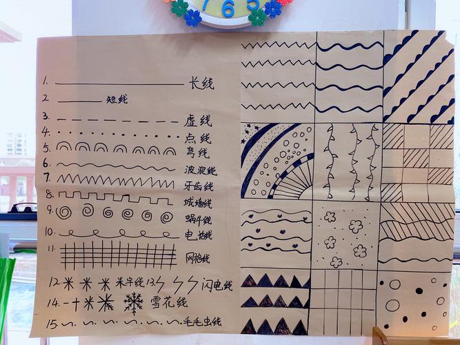 幼儿园小班美术线条初探