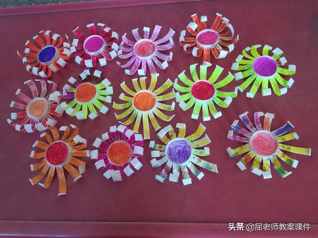 中班美术教案，花朵绽放的艺术探索
