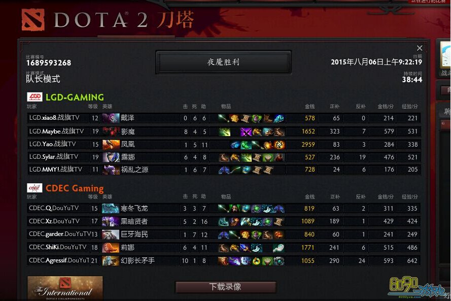 DOTA2 TI5阵容深度解析