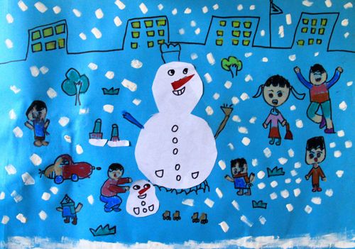 幼儿园美术下雪天教案