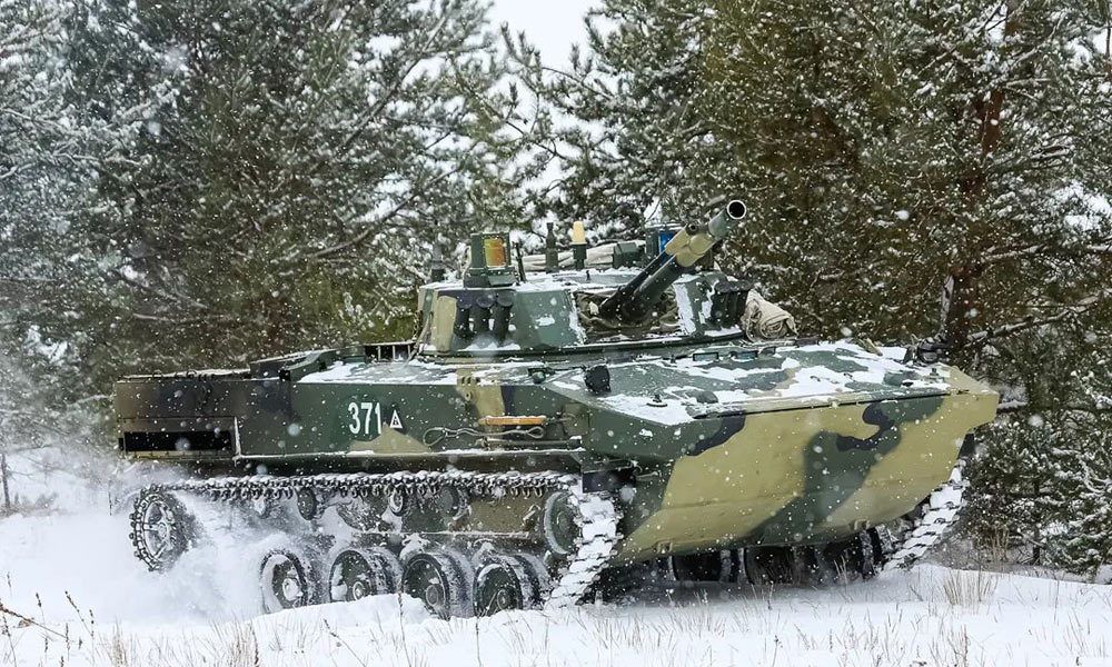BMD-3伞兵战车，现代战争中的空中利器